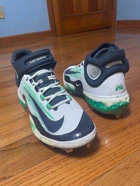 Nike x RBI Alpha Huarache Elite 4 Baseball Cleat Father’s Day FZ7344-100 Size 11